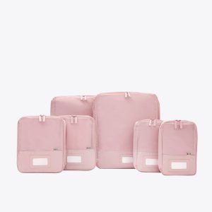 The Compression Packing Cubes 6 pc in Atlas Pink