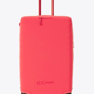 BÉIS x poppi The Large Check-In Luggage Cover in Fruit Punch