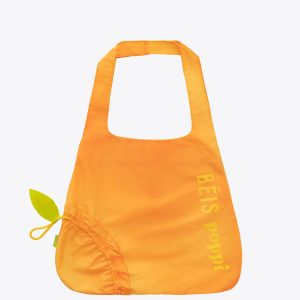 BÉIS x poppi The Reusable Shopping Tote in Mango