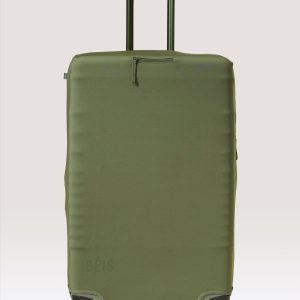 The Large Check-In Luggage Cover in Olive