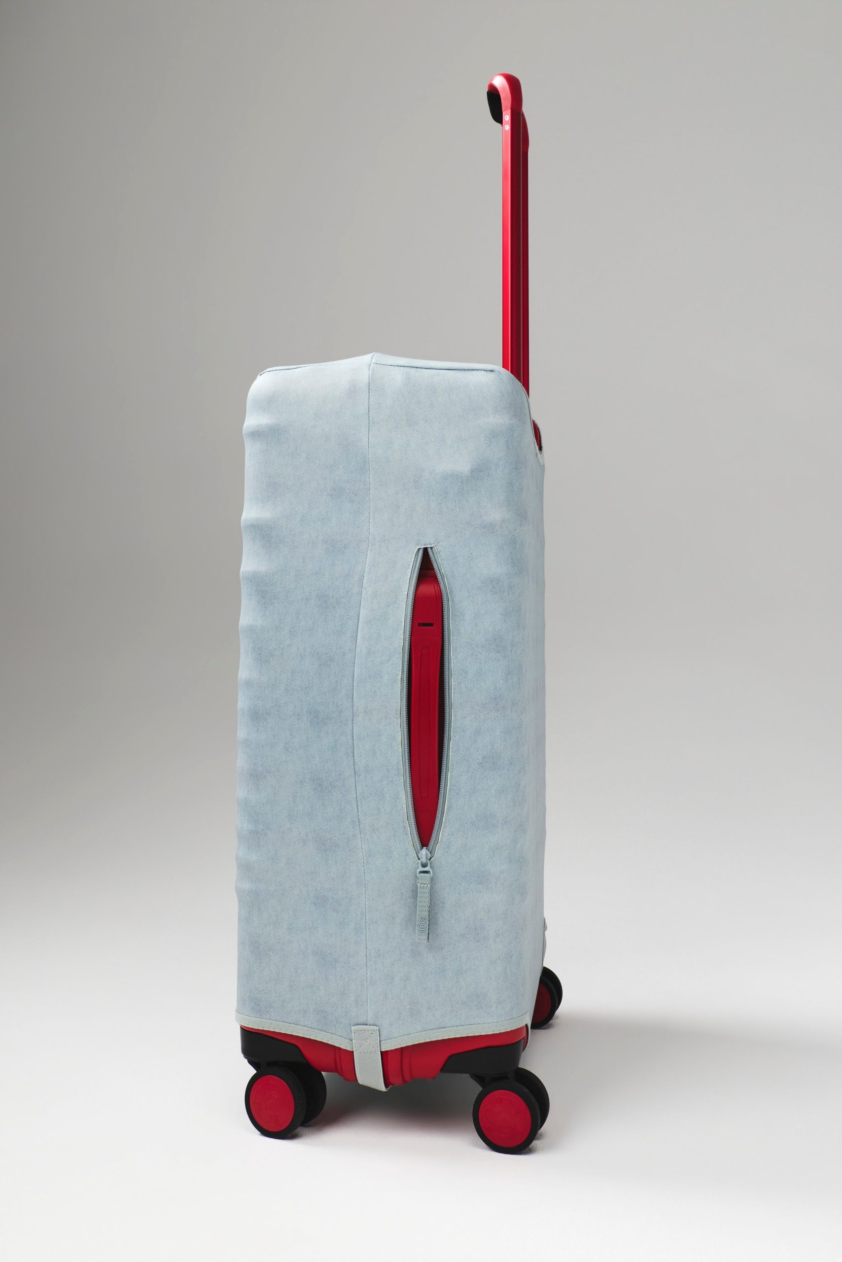 The Disney Carry-On Luggage Cover in Blue Jeans - Image 3