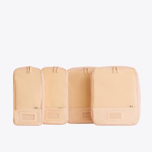 The Compression Packing Cubes 4 pc in Beige