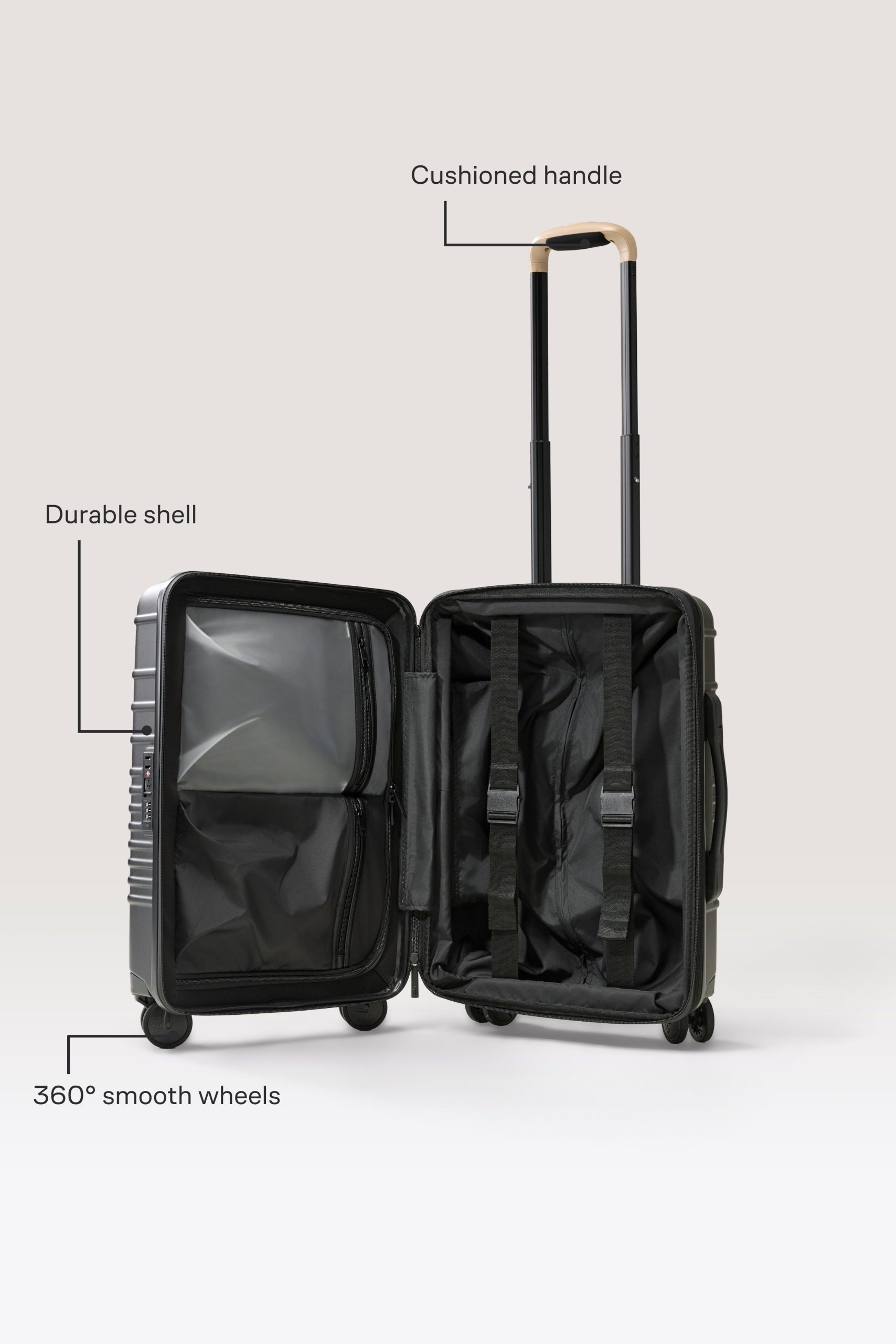 The Carry-On Roller in Black - Image 2